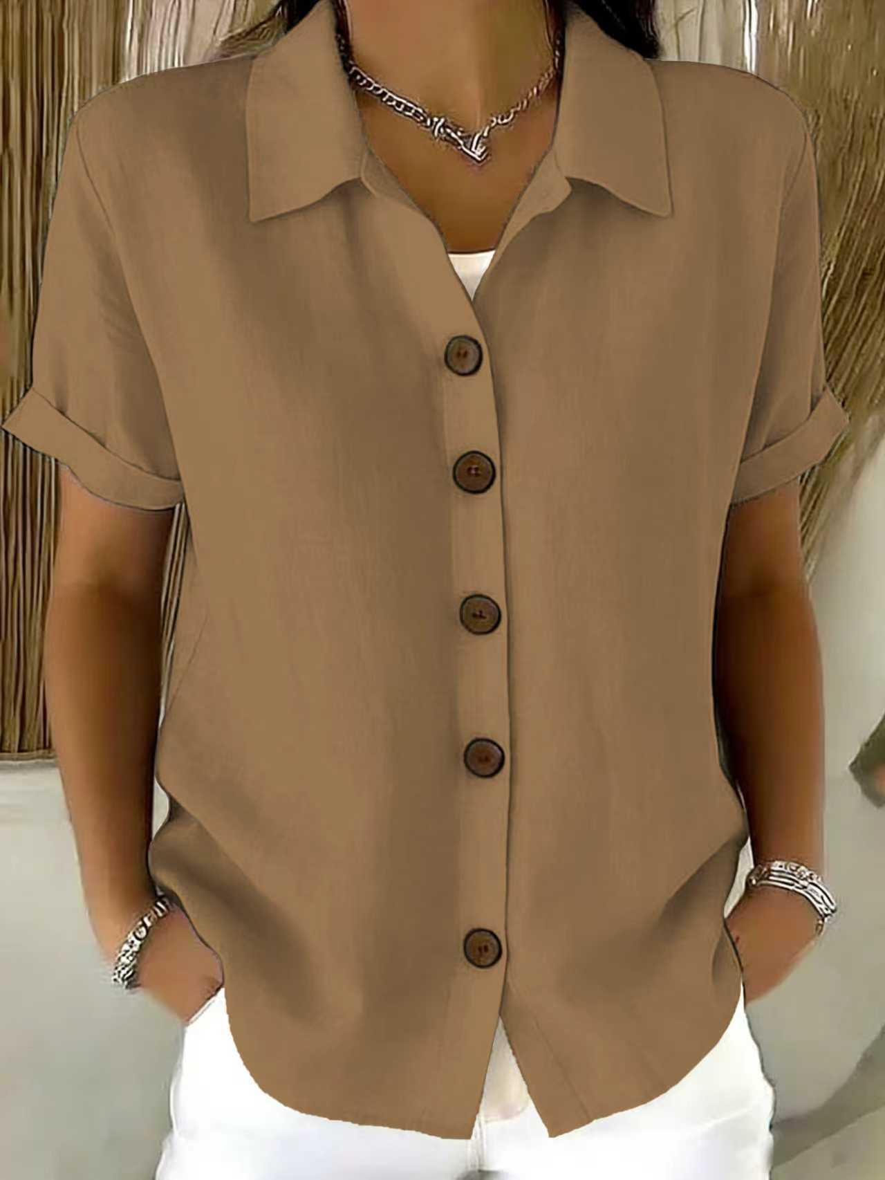 Elena Linen-Blend