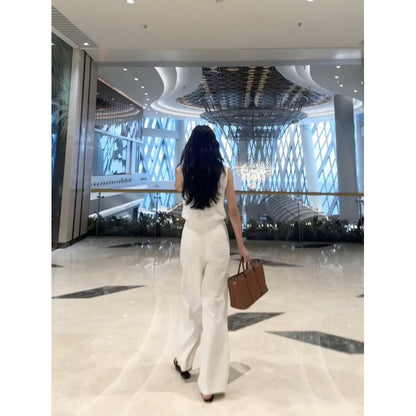 Linen Pants Summer New Style Casual Pants Slimming Leg-Lengthening