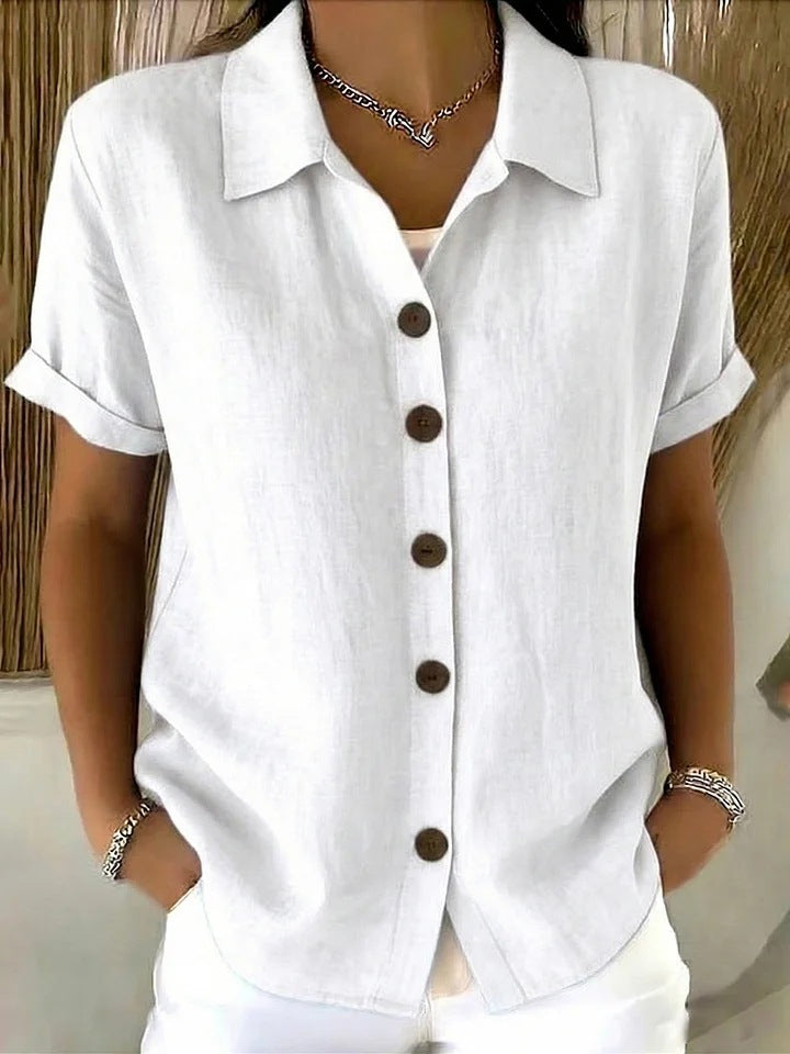 Elena Linen-Blend