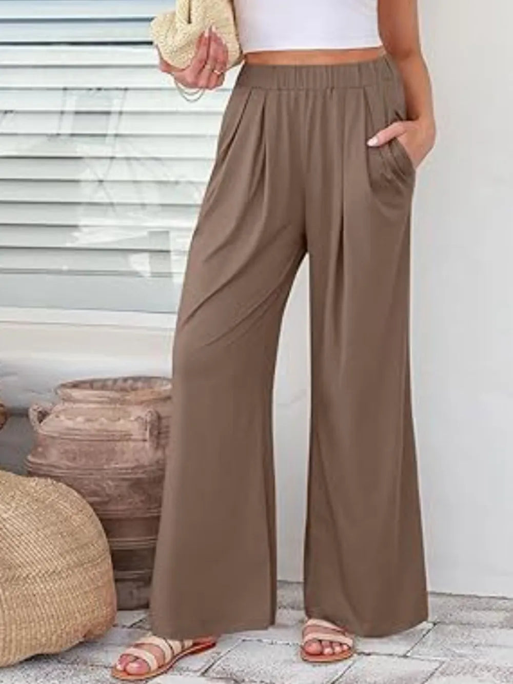 Elise Wide Leg Trousers