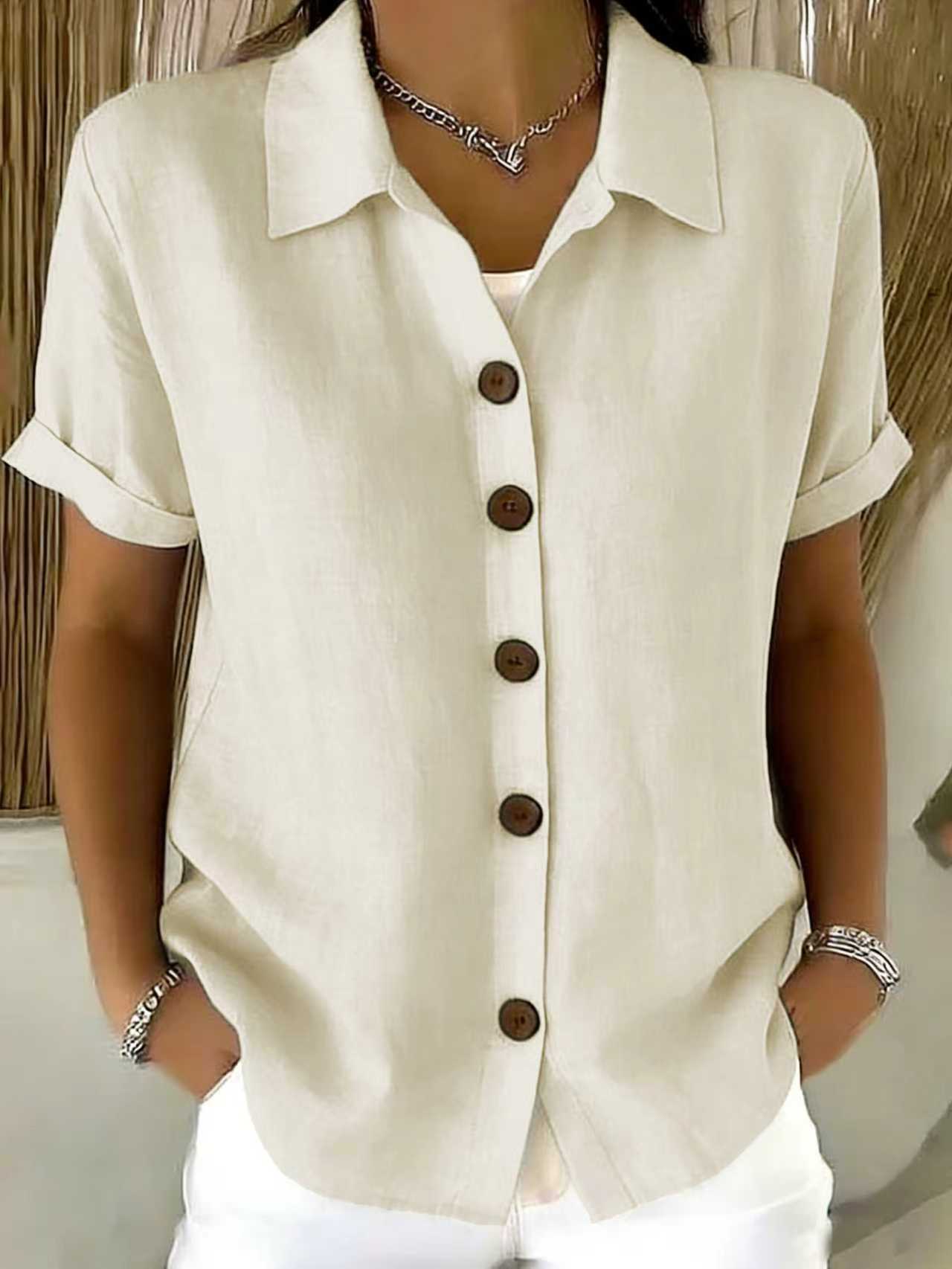 Elena Linen-Blend
