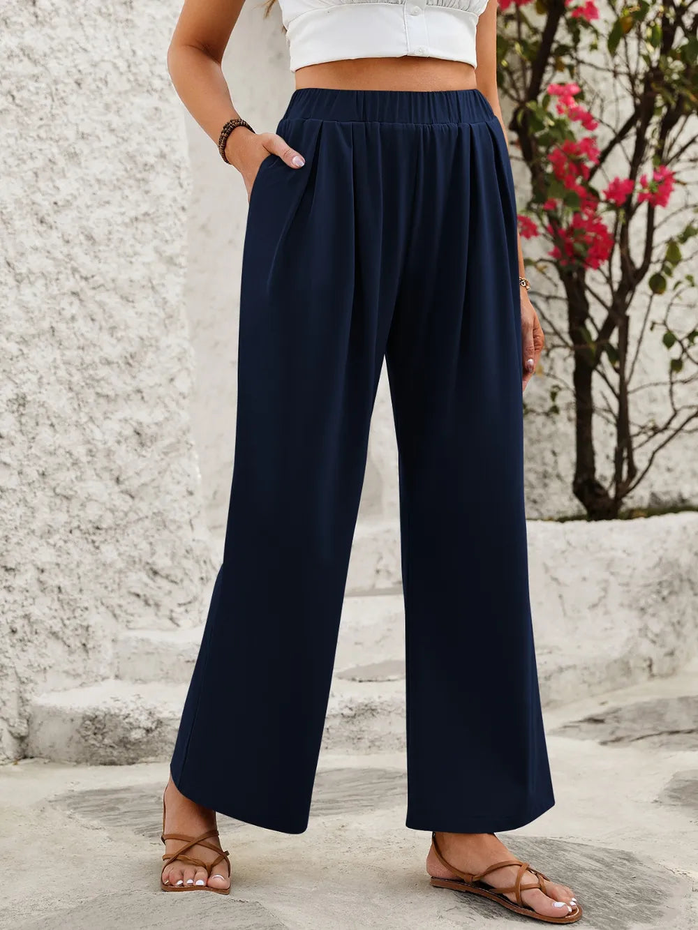 Elise Wide Leg Trousers