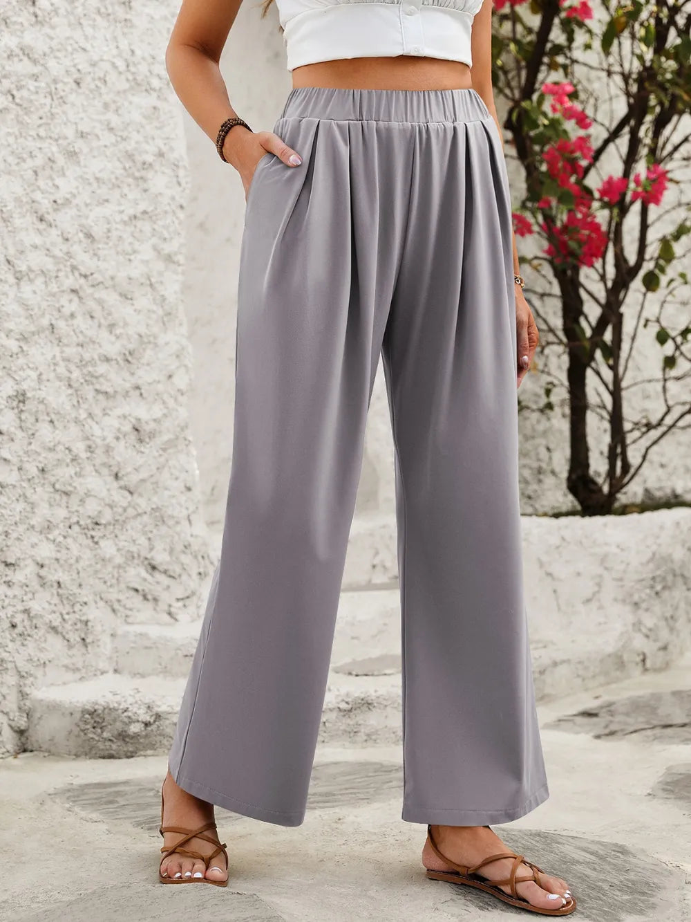 Elise Wide Leg Trousers