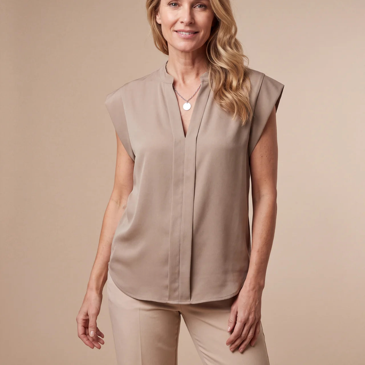 Louise V-Hals Top