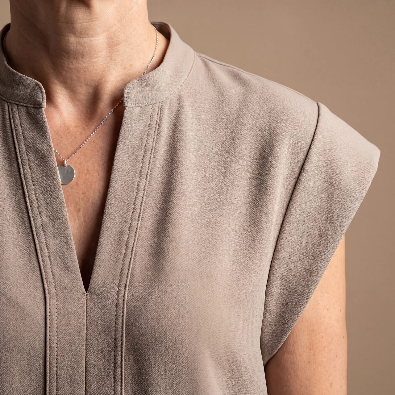 Louise V-Hals Top
