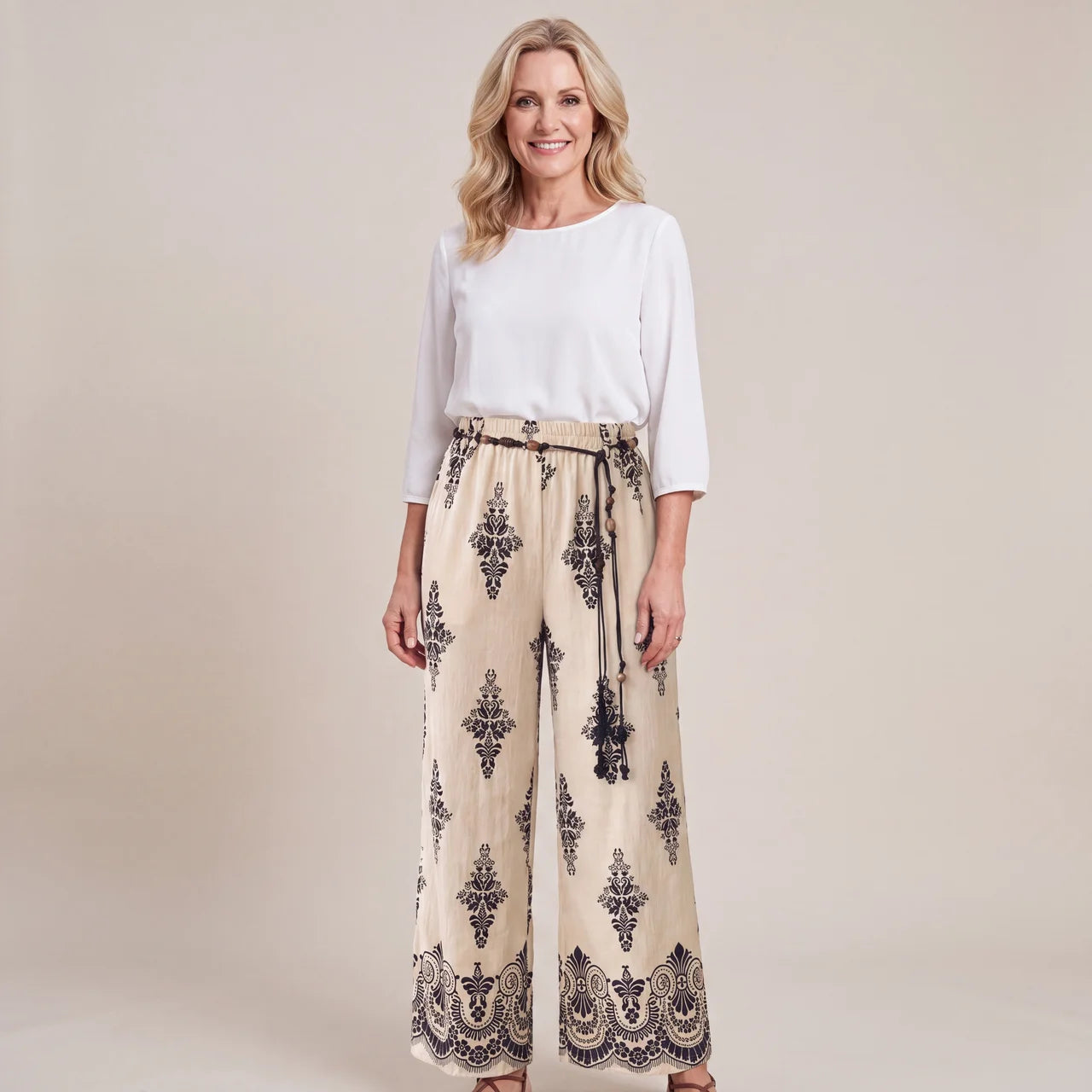 Anna Wide Leg Trousers