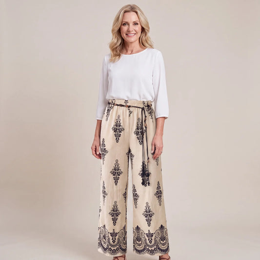 Anna Wide Leg Trousers