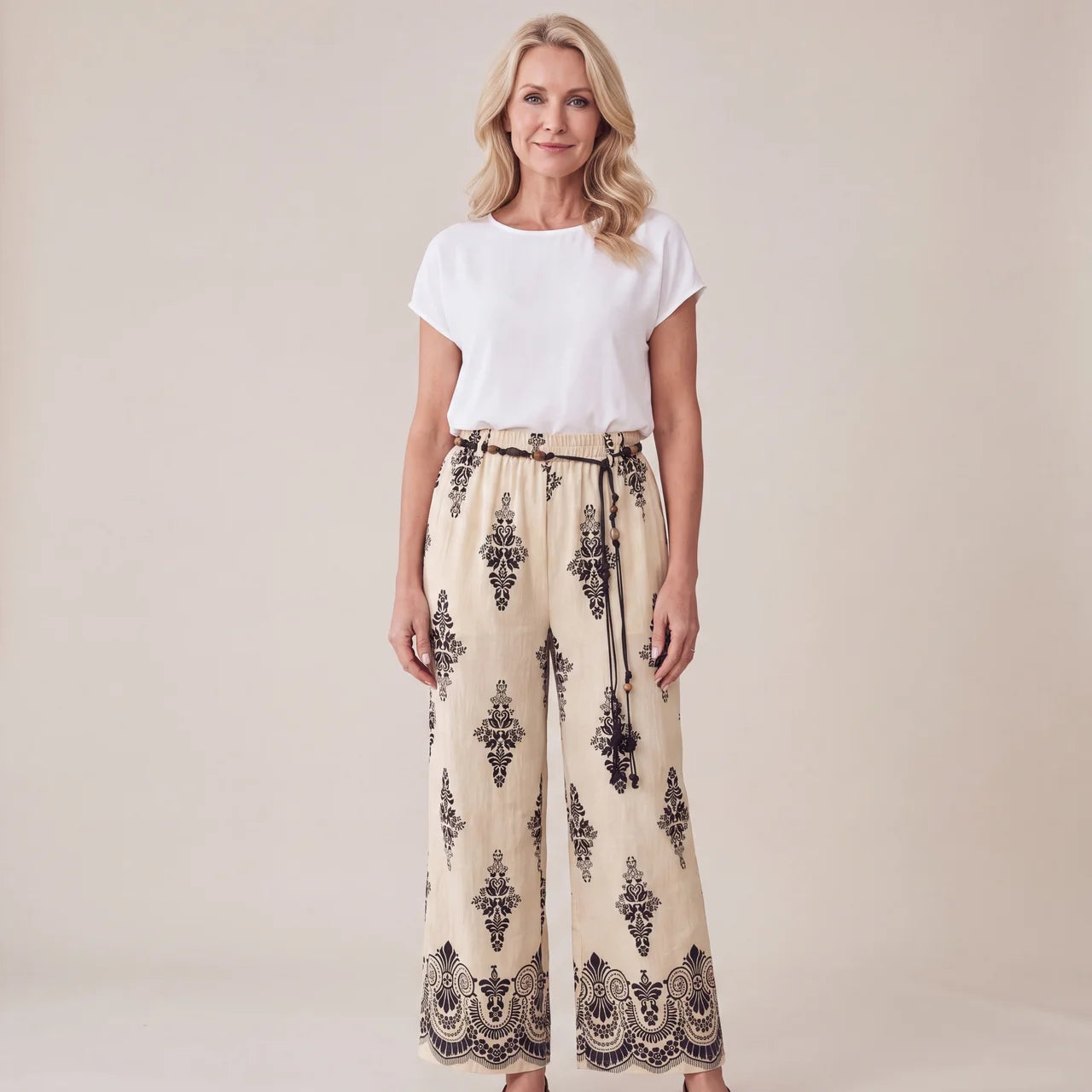 Anna Wide Leg Trousers