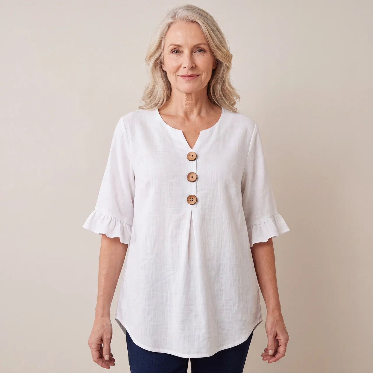 Céline Linen Blouse
