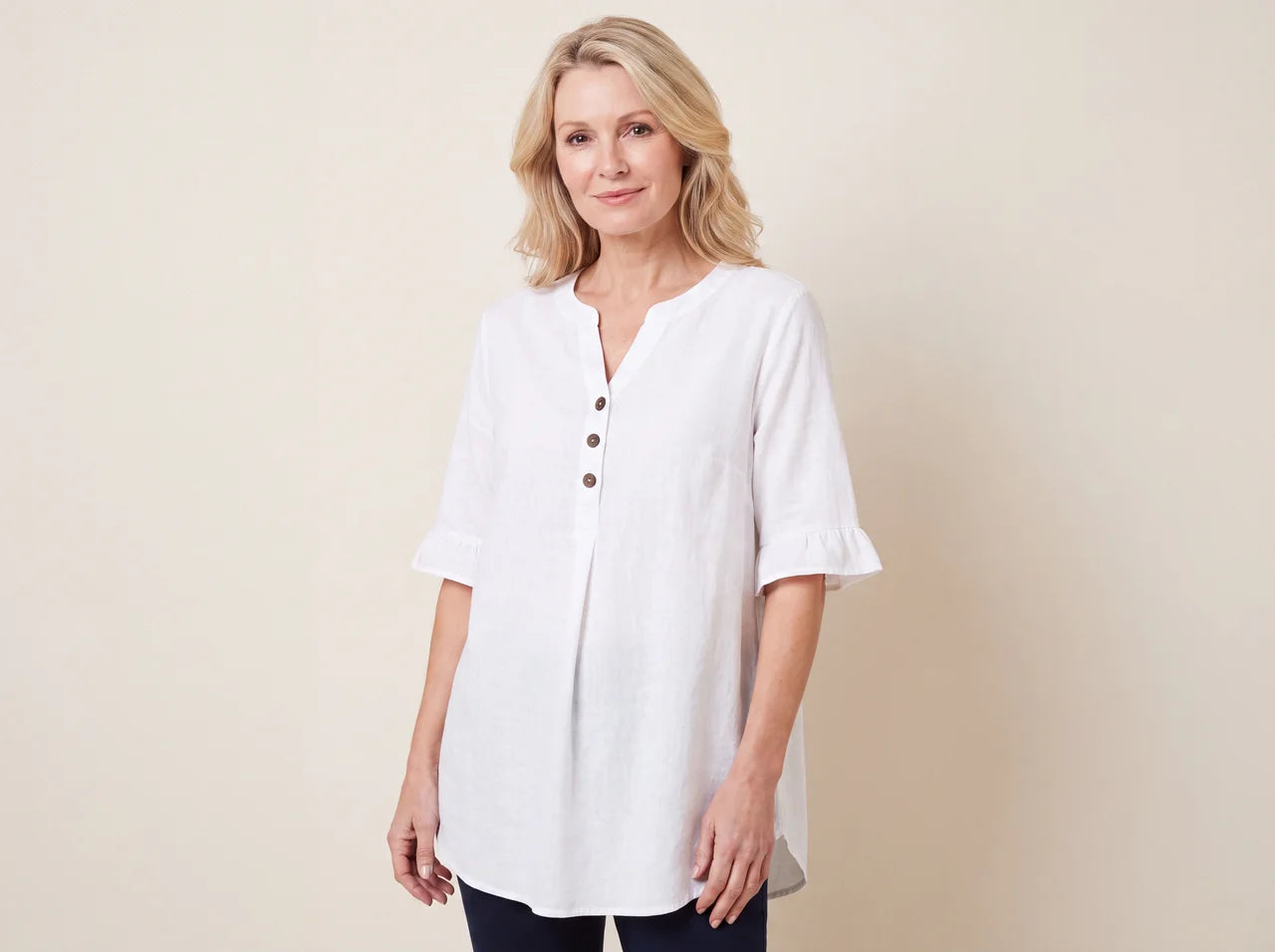 Céline Linen Blouse