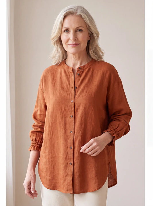 Margot Linen Blouse