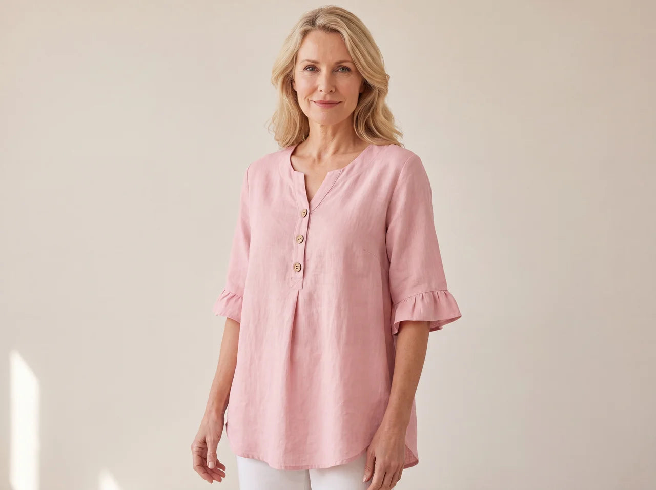 Céline Linen Blouse