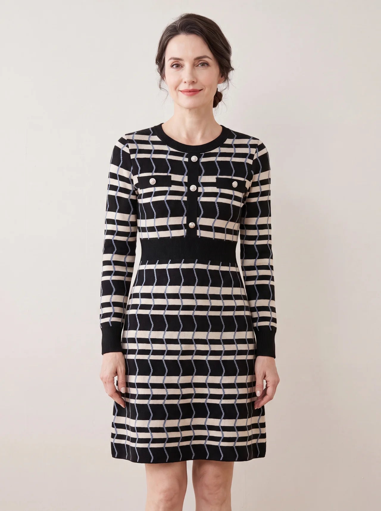 Vivienne Striped Dress