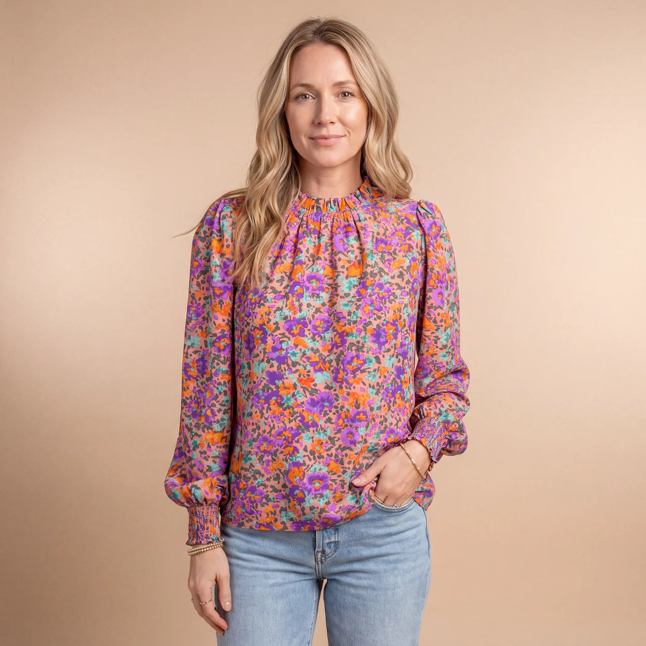 Vivienne Bloemenblouse